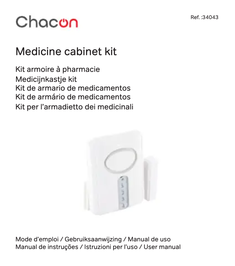 Image de la première page du manuel de l'appareil 34043