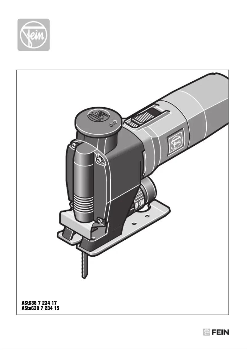Page n°1 - Manuel utilisateur Fein ASte 638