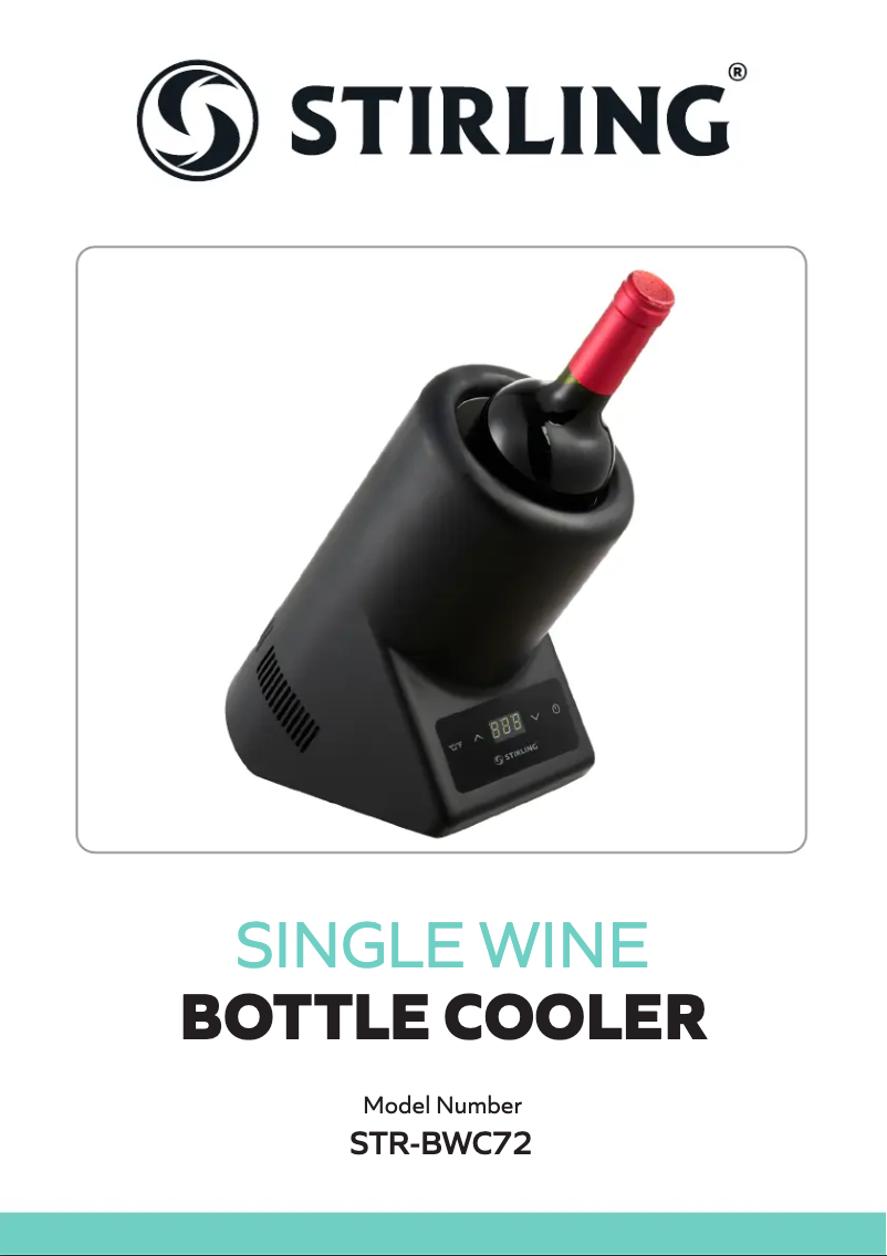 Page 1 de la notice Guide de démarrage rapide Stirling STR-BWC72