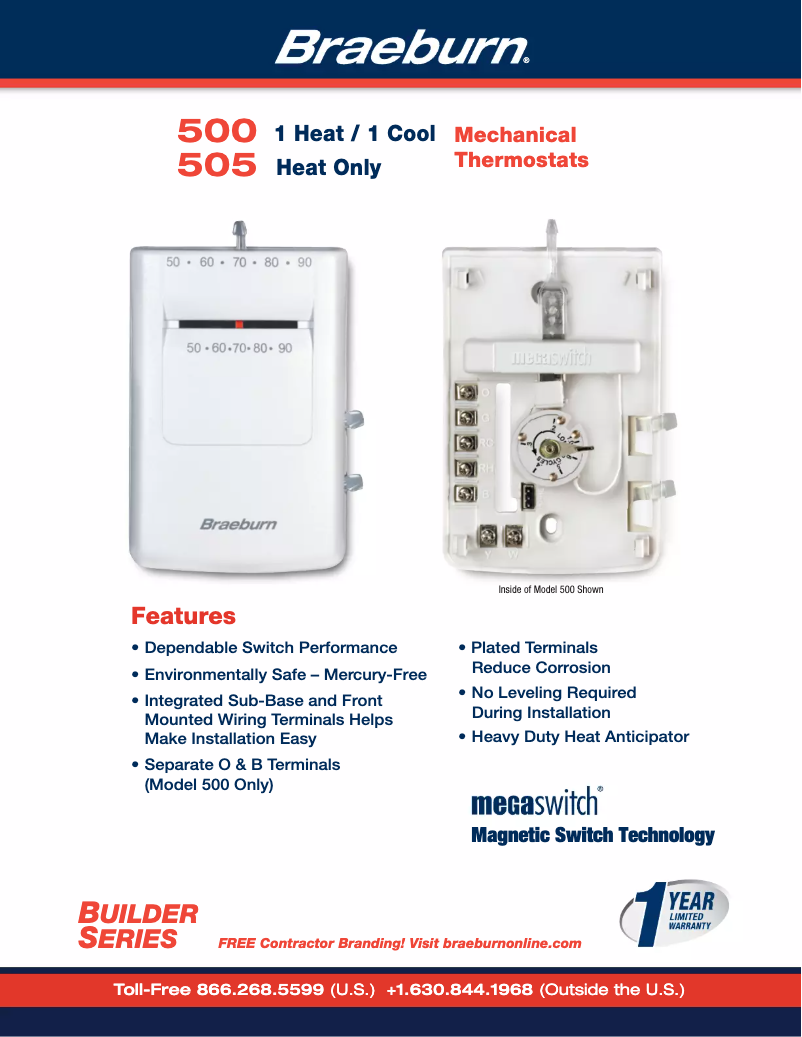Page n°1 - Fiche technique Braeburn 500