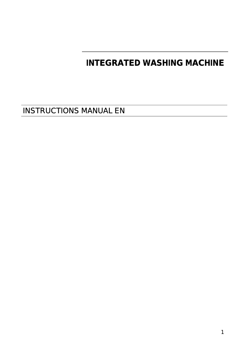 Page n°1 - Manuel utilisateur CDA CI394