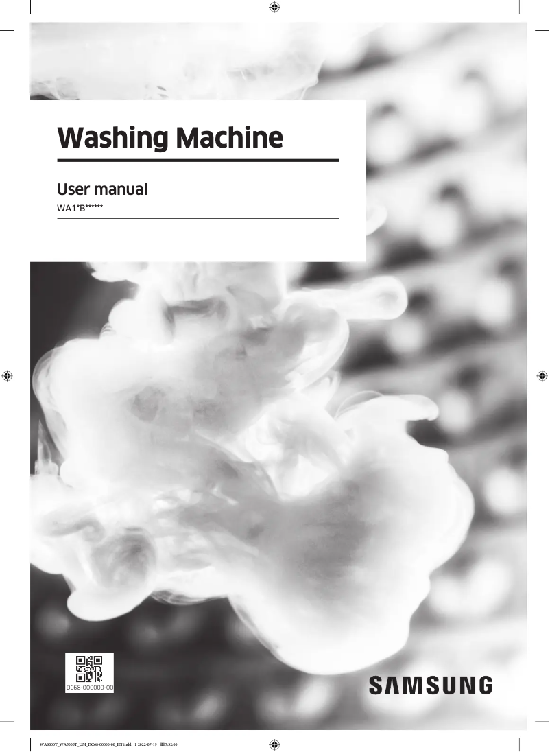 Image de la première page du manuel de l'appareil WA14B6251WWB