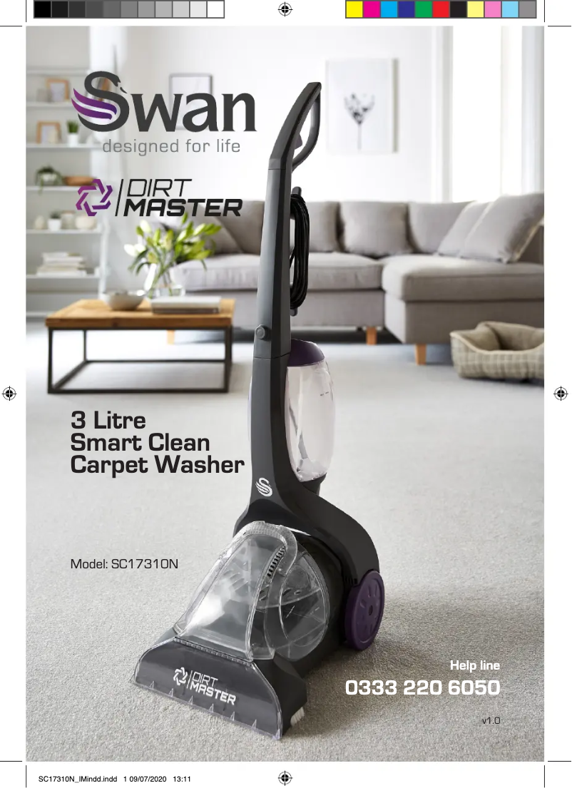 Image de la première page du manuel de l'appareil Dirt Master SC17310N