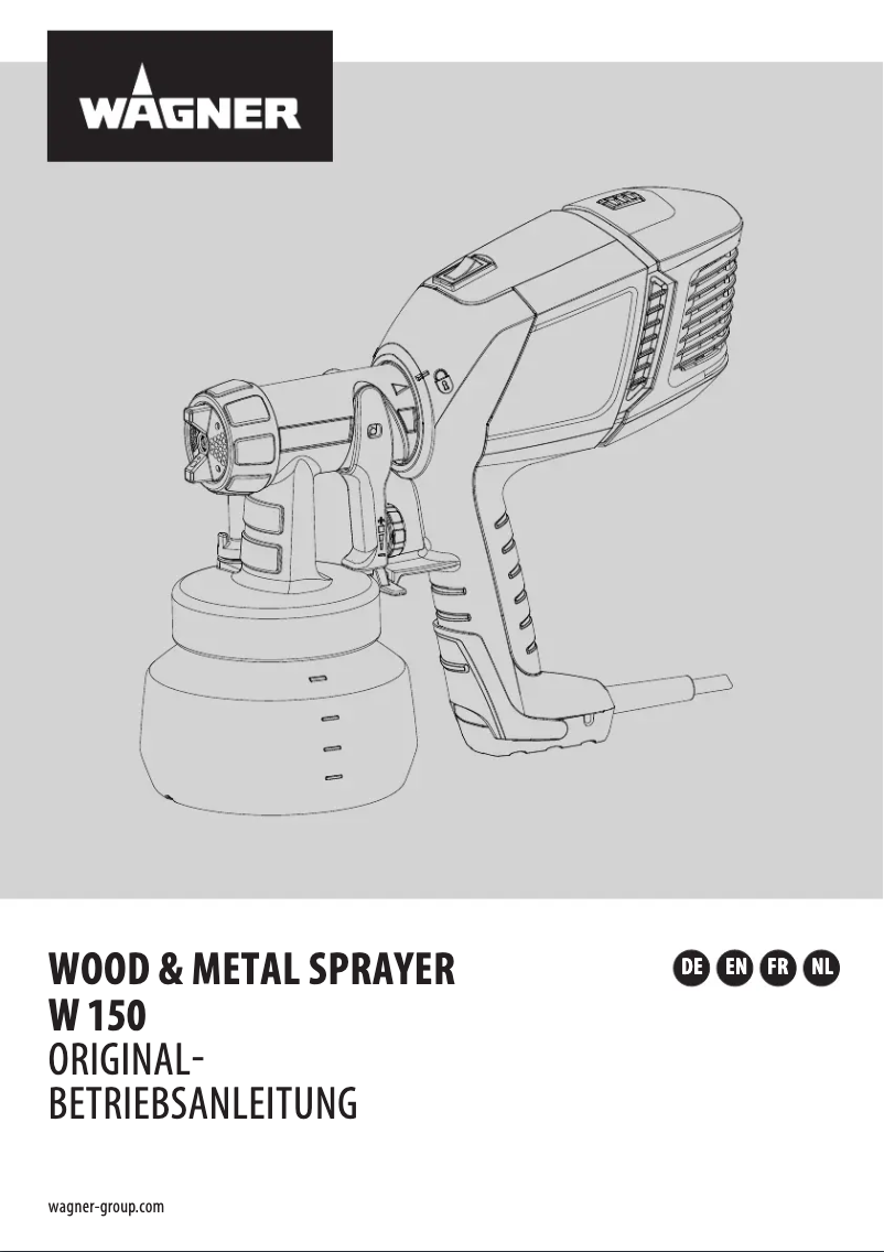 Page n°1 - Manuel utilisateur Wagner W 150