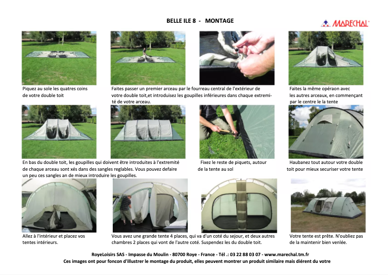 Page n°1 - Manuel utilisateur Marechal Belle Ile 8