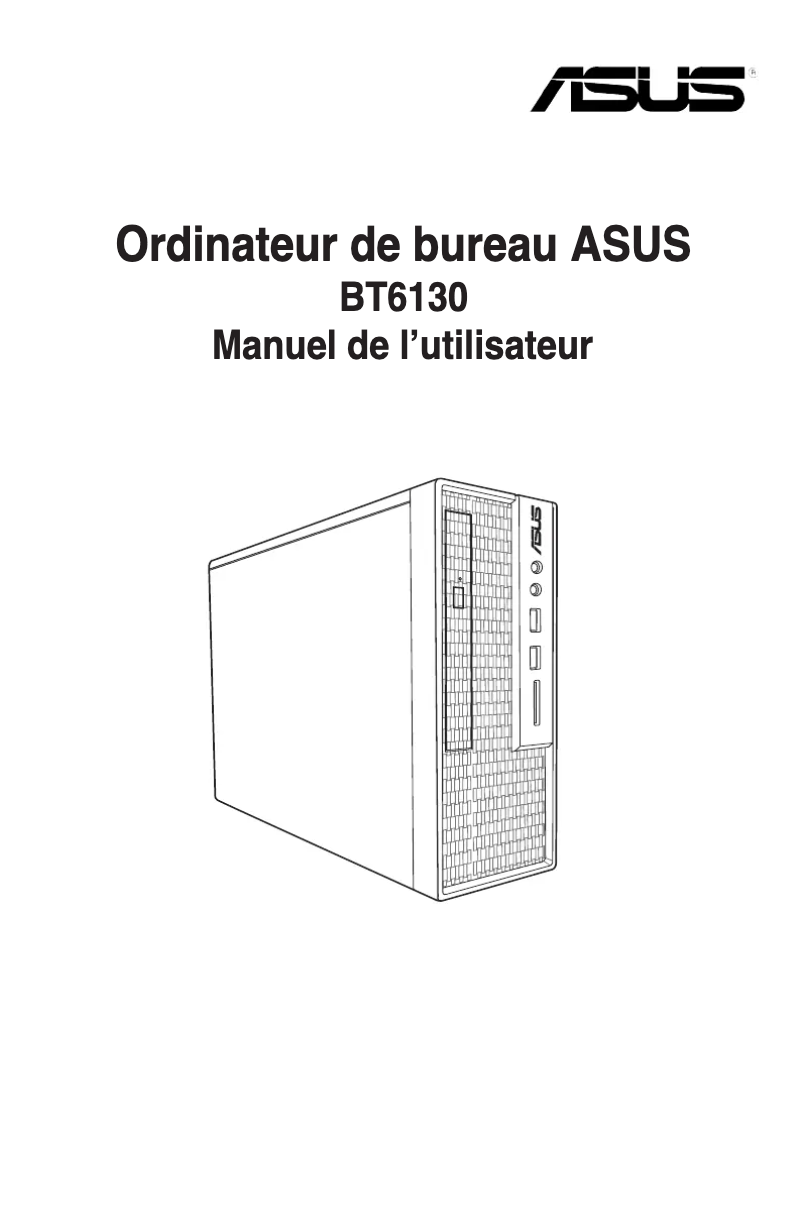 Page n°1 - Manuel utilisateur Asus BT6130