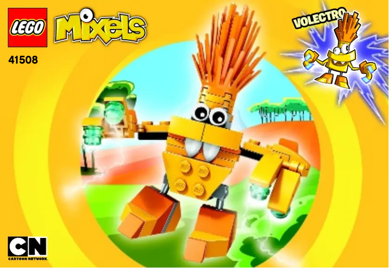 Page 1 of the manual User Manual Lego Mixels 41508