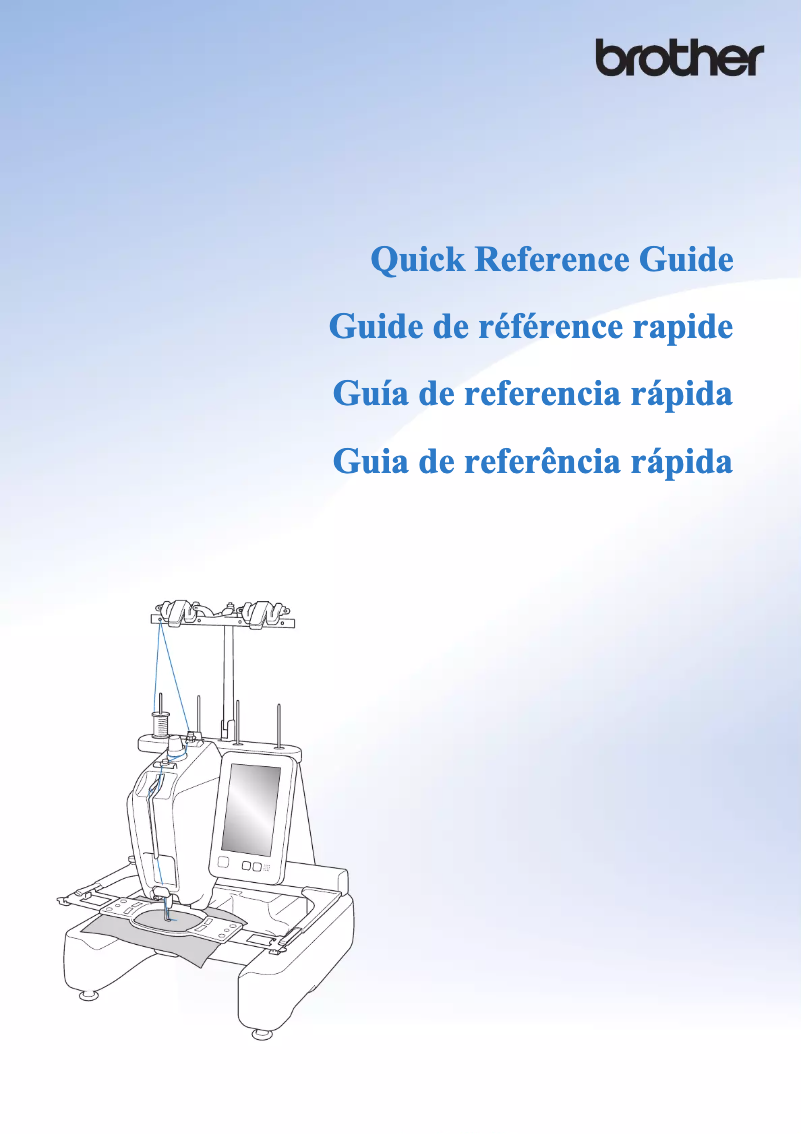 Page n°1 - Manuel utilisateur Brother PR1X