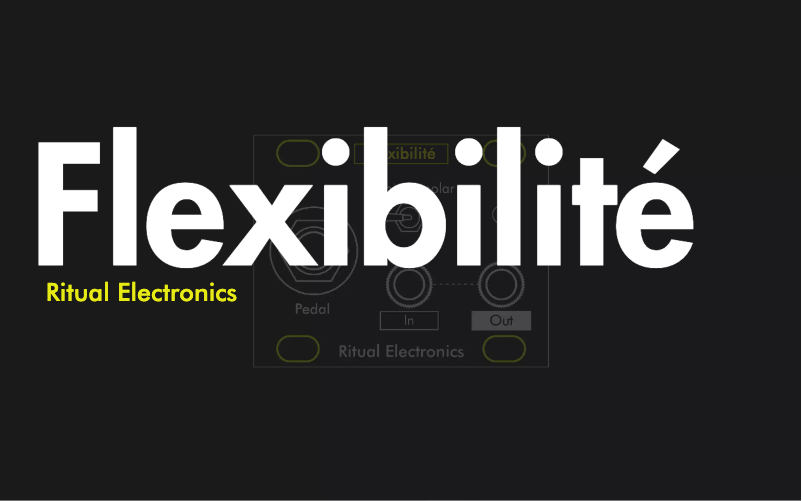 Page n°1 - Manuel utilisateur Ritual Electronics Flexibilité