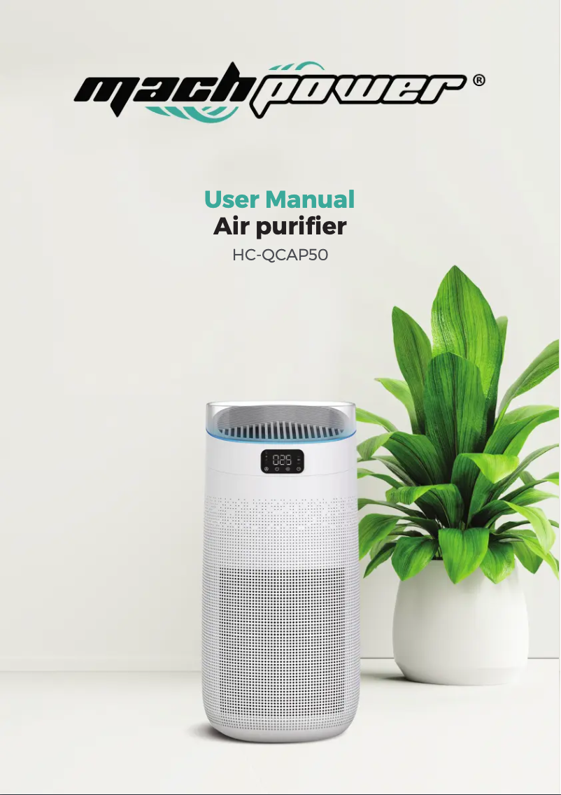 Image de la première page du manuel de l'appareil HC-QCAP50