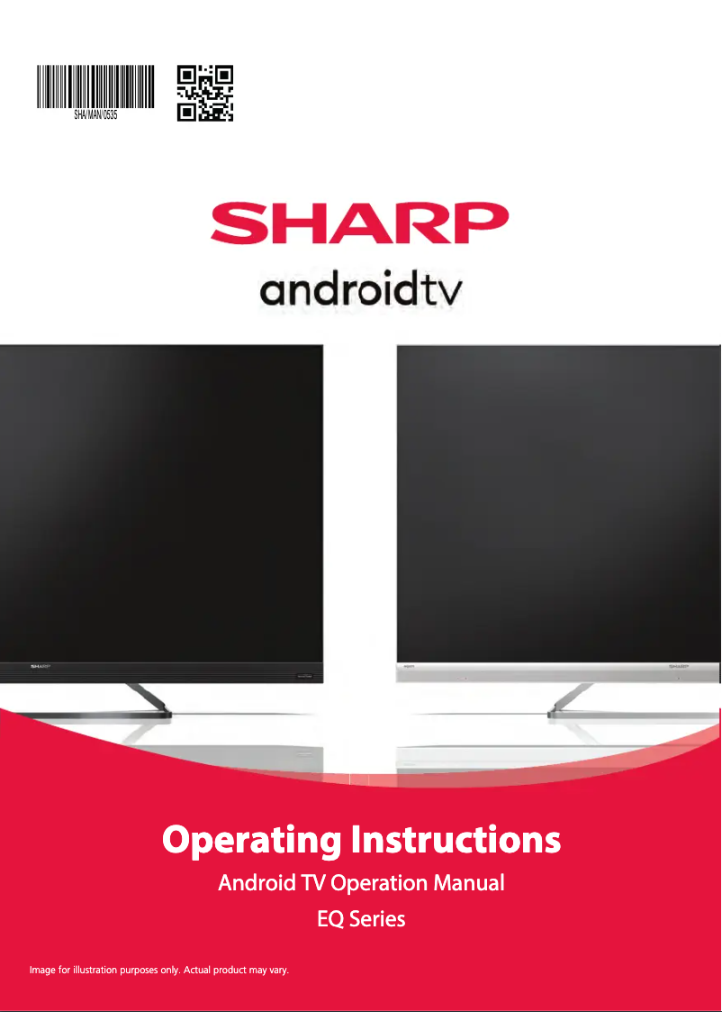 Page 1 de la notice Manuel utilisateur Sharp 50EQ3KA