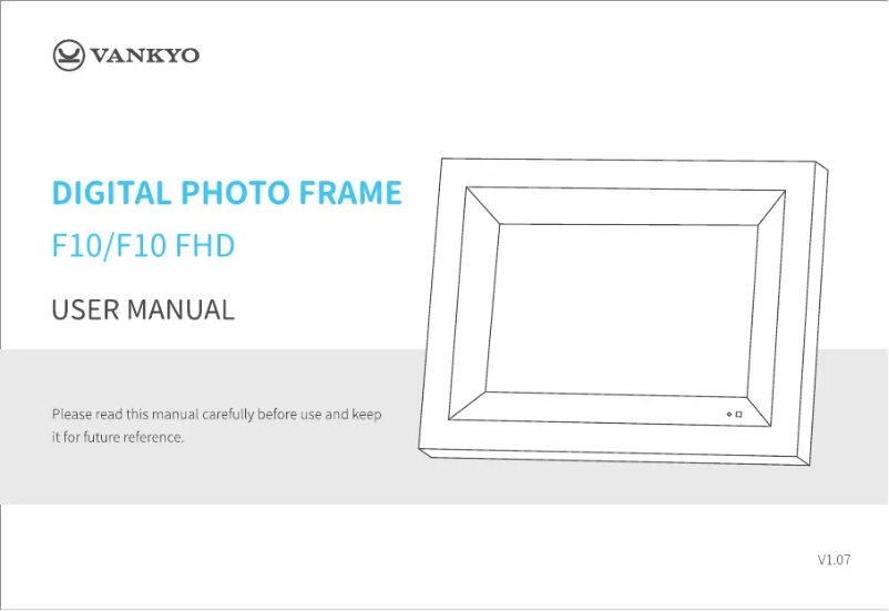 Page n°1 - Manuel utilisateur Vankyo F10 FHD