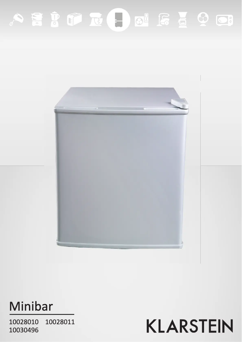 Page 1 de la notice Manuel utilisateur Klarstein 10028010