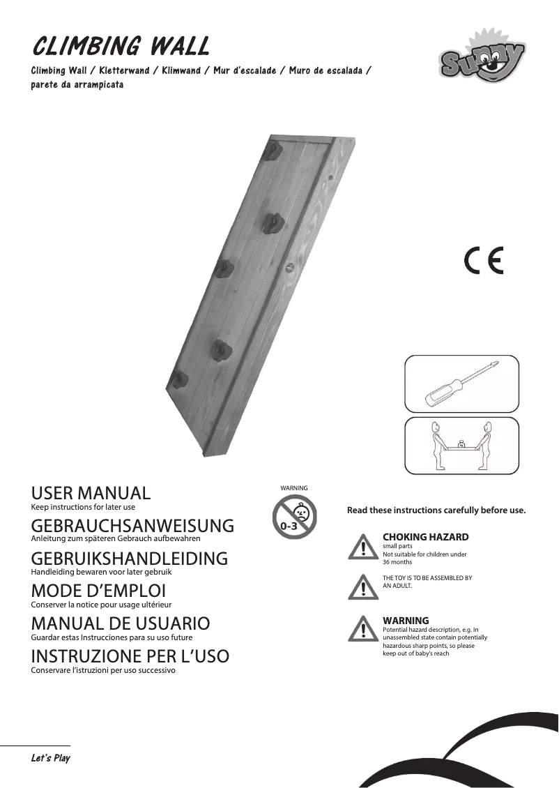 Page n°1 - Manuel utilisateur Sunny C051.176.00