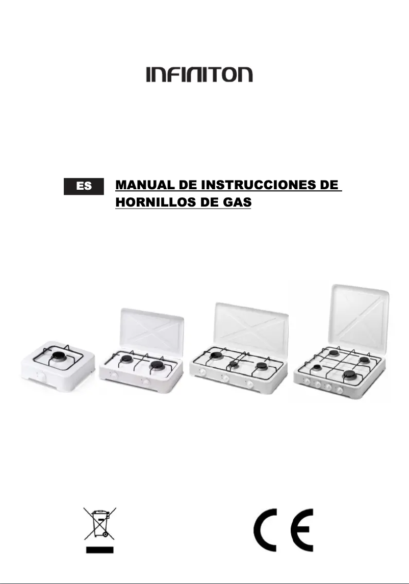 Page n°1 - Manuel utilisateur Infiniton GGP-4F