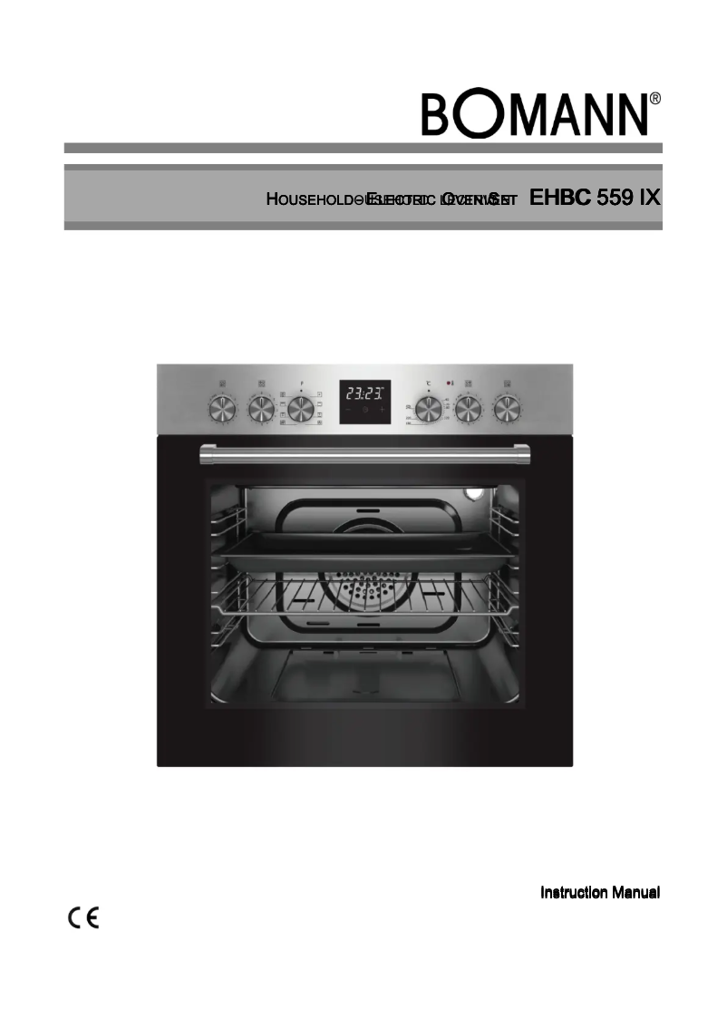 Image de la première page du manuel de l'appareil EHBC 559 IX