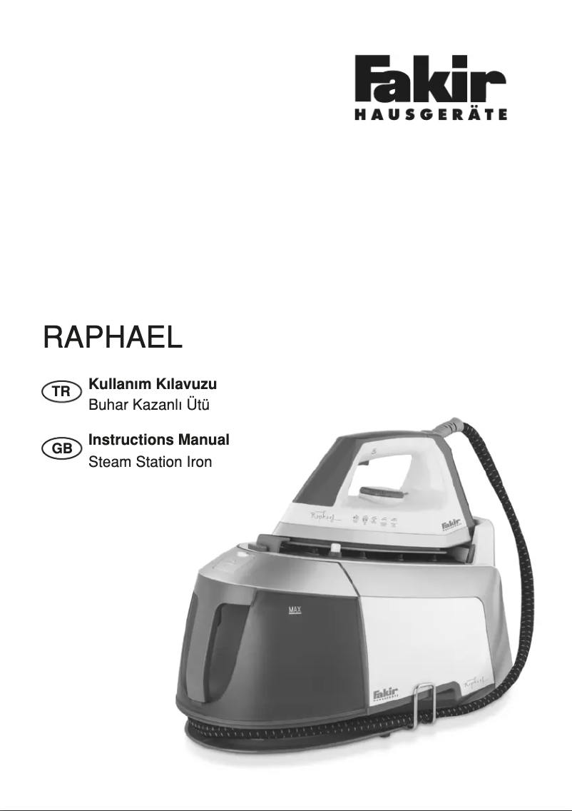 Page n°1 - Manuel utilisateur Fakir Raphael