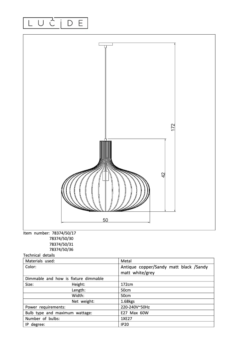 Image de la première page du manuel de l'appareil Manuela 78374/50/36