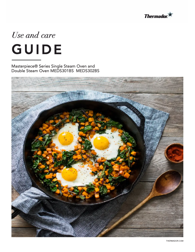 Image de la première page du manuel de l'appareil MEDS301BS