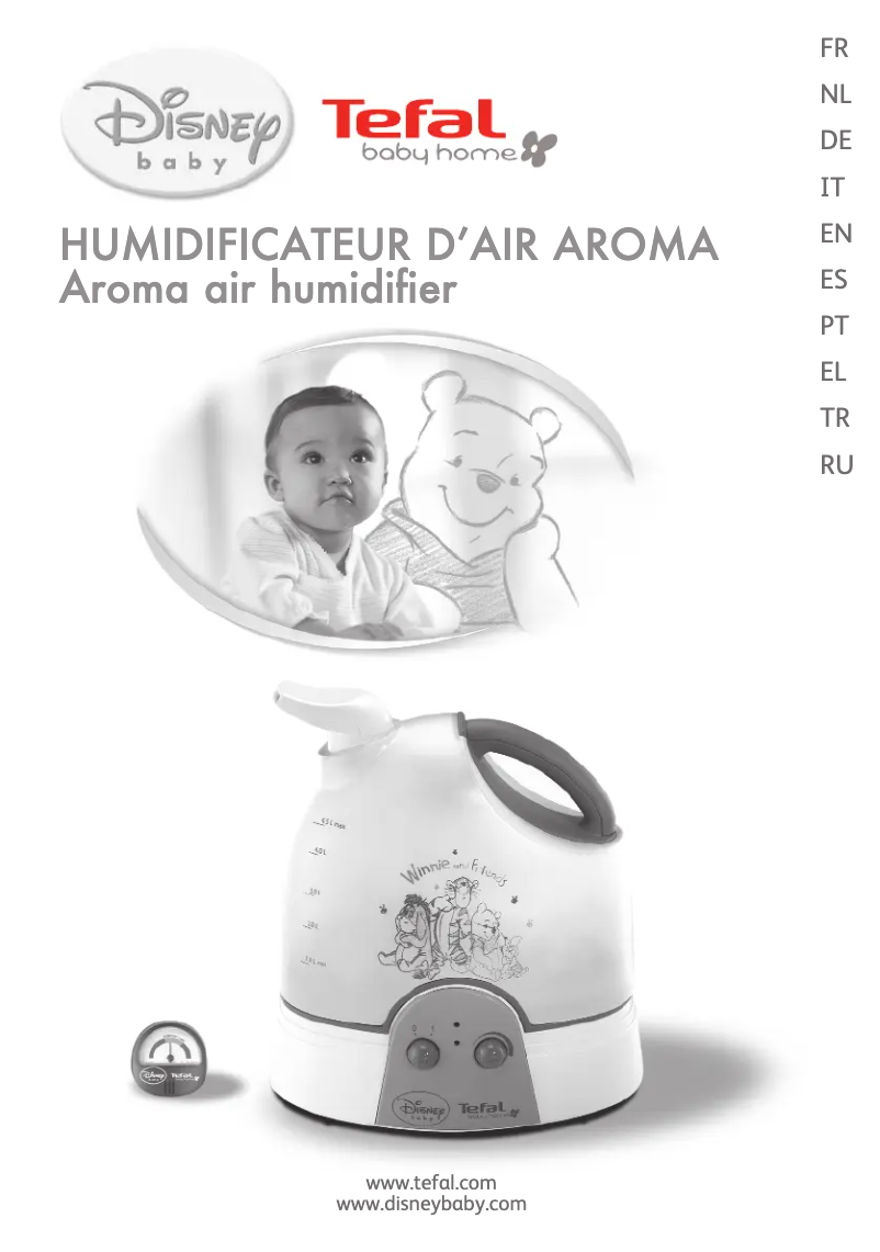 Page n°1 - Manuel utilisateur Tefal Baby Home Disney TD4100