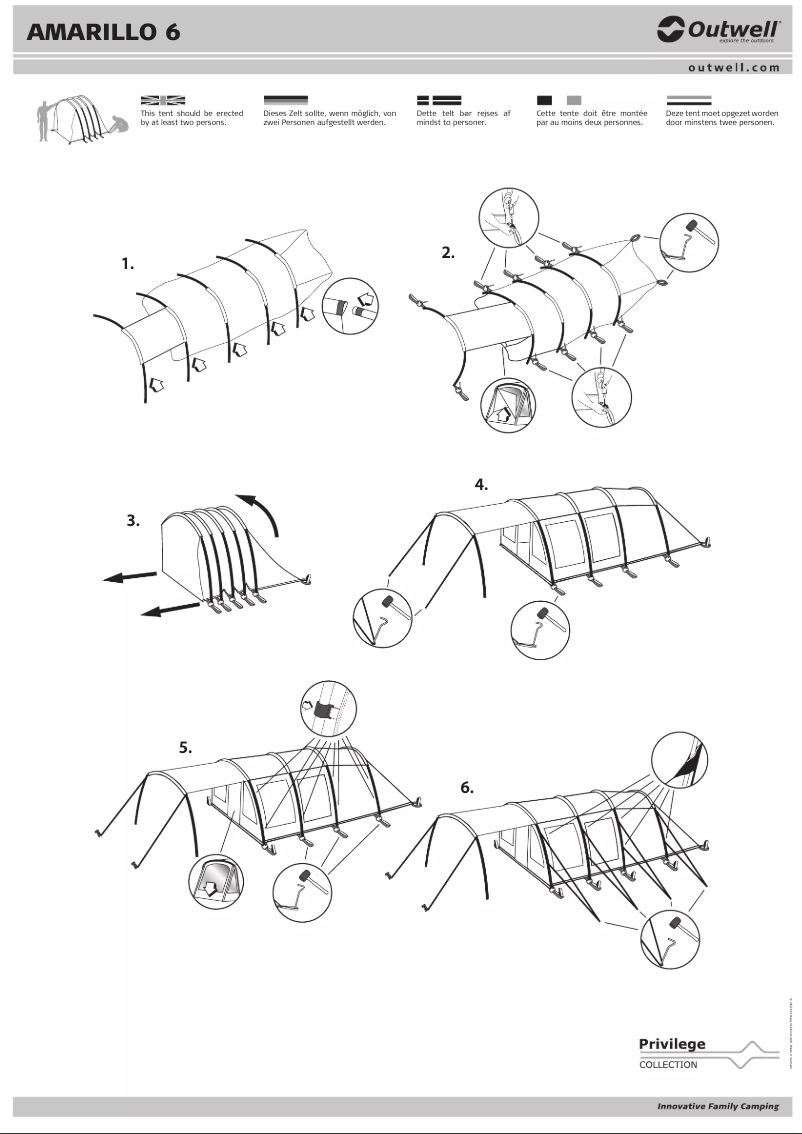 Imagen de la primera página del manual del dispositivo Amarillo 6