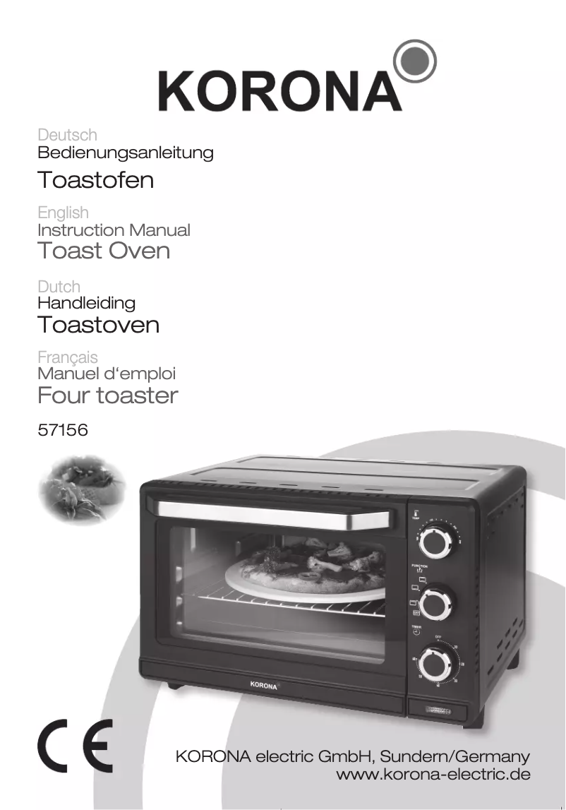 Page 1 de la notice Mode d'emploi Korona 57156