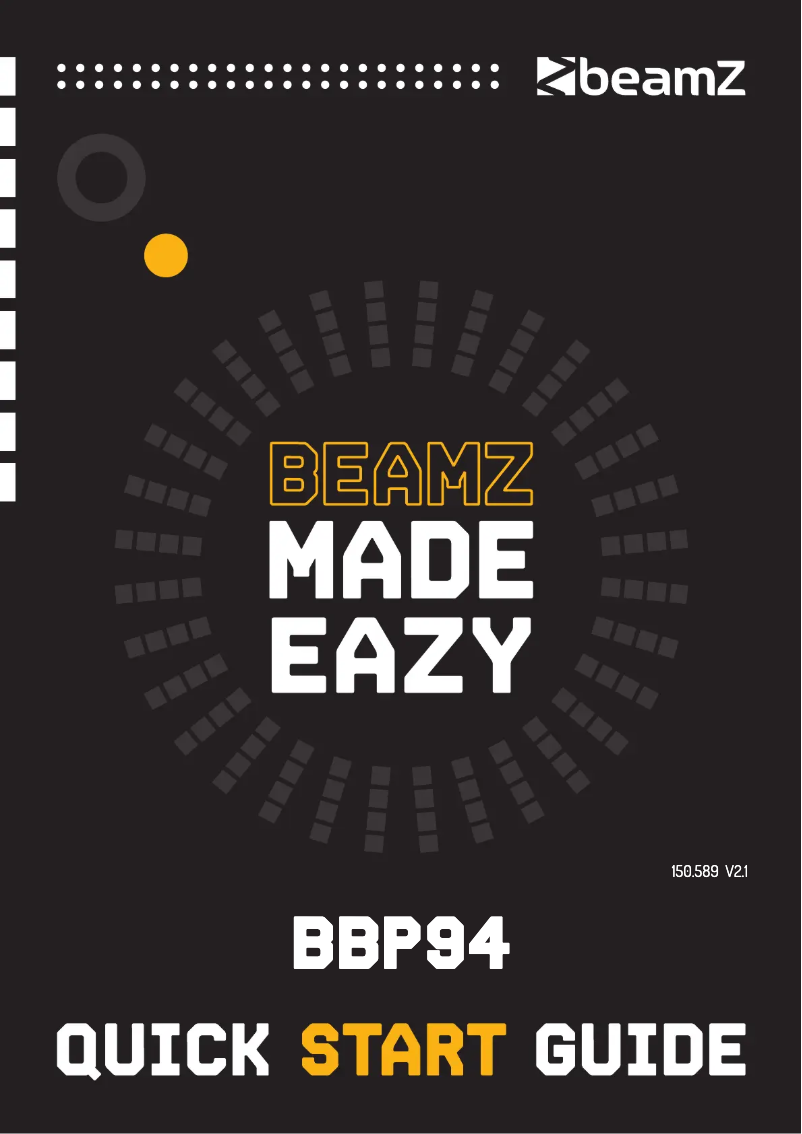 Image de la première page du manuel de l'appareil BBP94