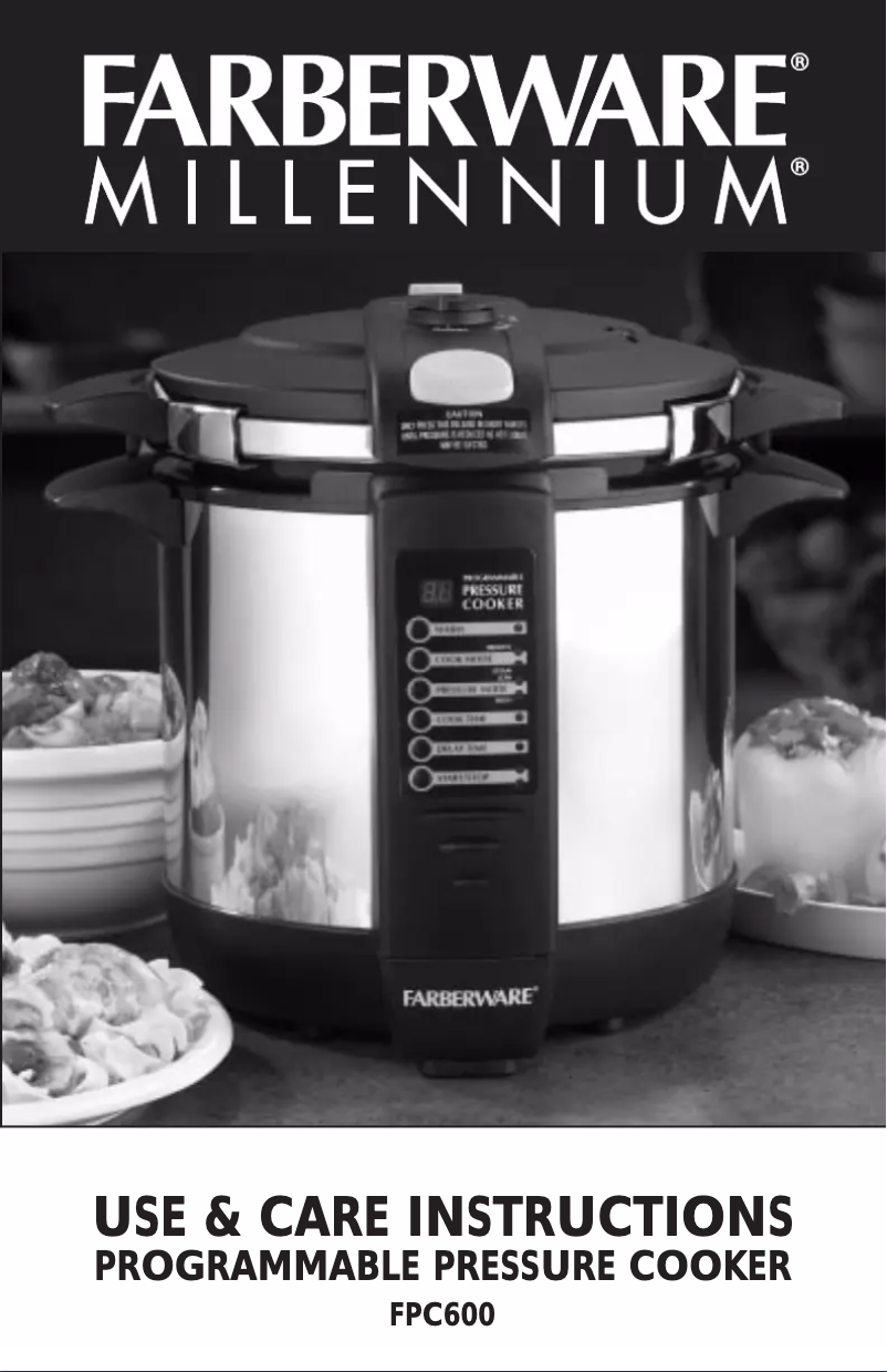 Imagen de la primera página del manual del dispositivo FPC600