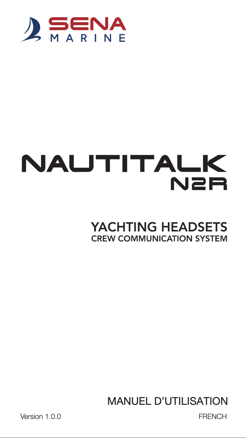 Image de la première page du manuel de l'appareil NAUTITALK N2R