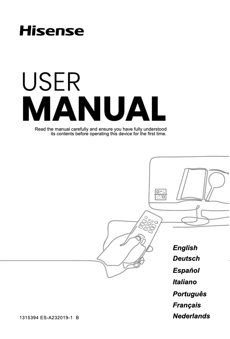 Image de la première page du manuel de l'appareil 40A4NTUK