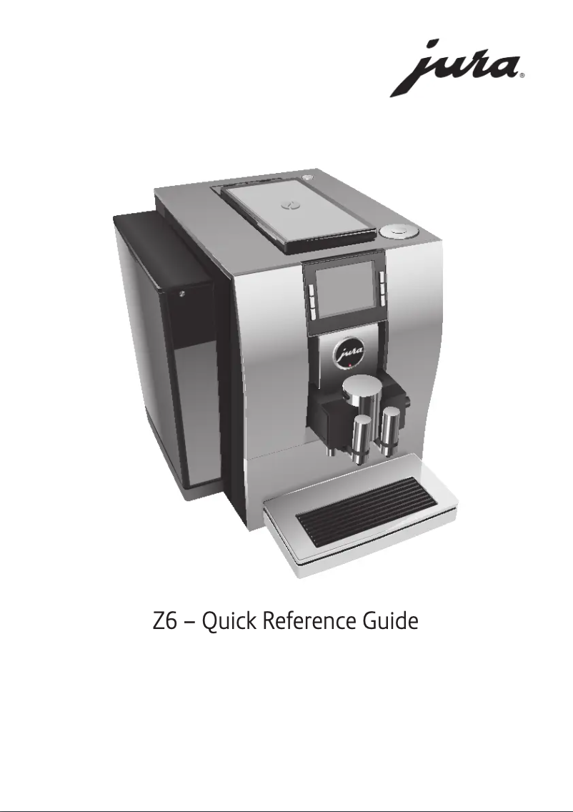 Página 1 del manual Ficha técnica Jura Z6