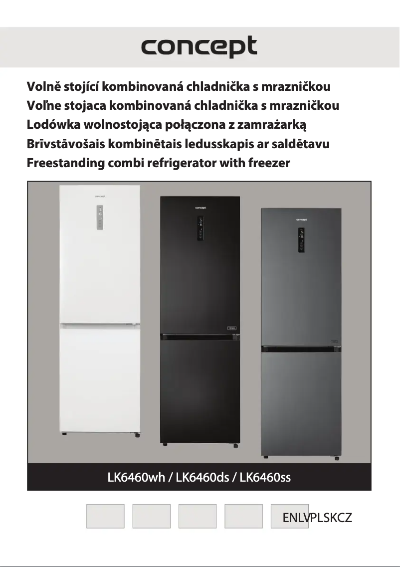 Page 1 de la notice Manuel utilisateur Concept LK6460WH