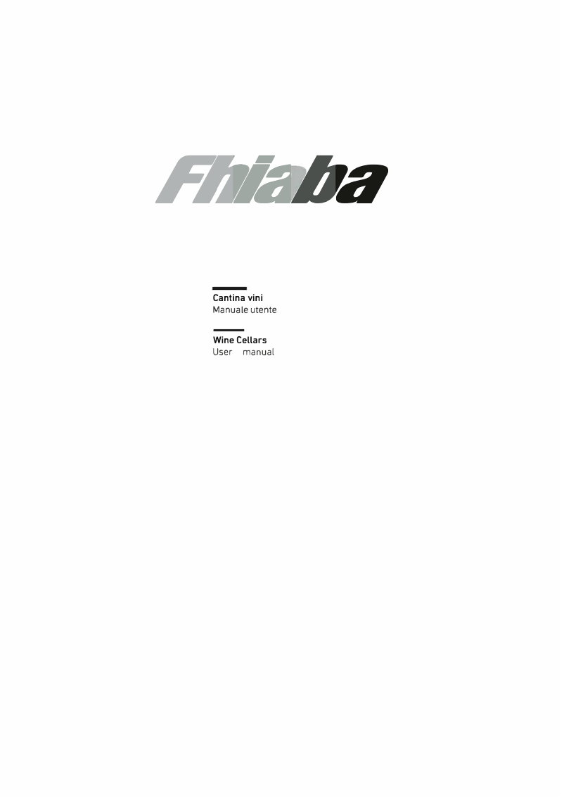 Page n°1 - Manuel utilisateur Fhiaba XS600FW6