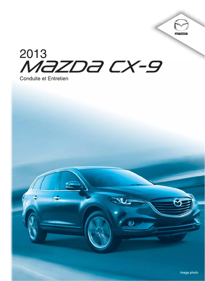 Página 1 del manual Manual de usuario Mazda CX-9 (2013)