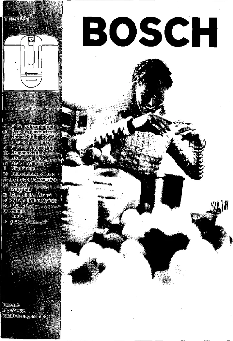 Page 1 de la notice Manuel utilisateur Bosch TFB3201