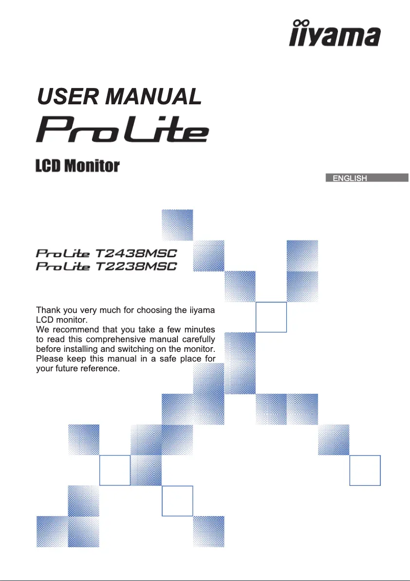 Imagen de la primera página del manual del dispositivo Prolite T2238MSC