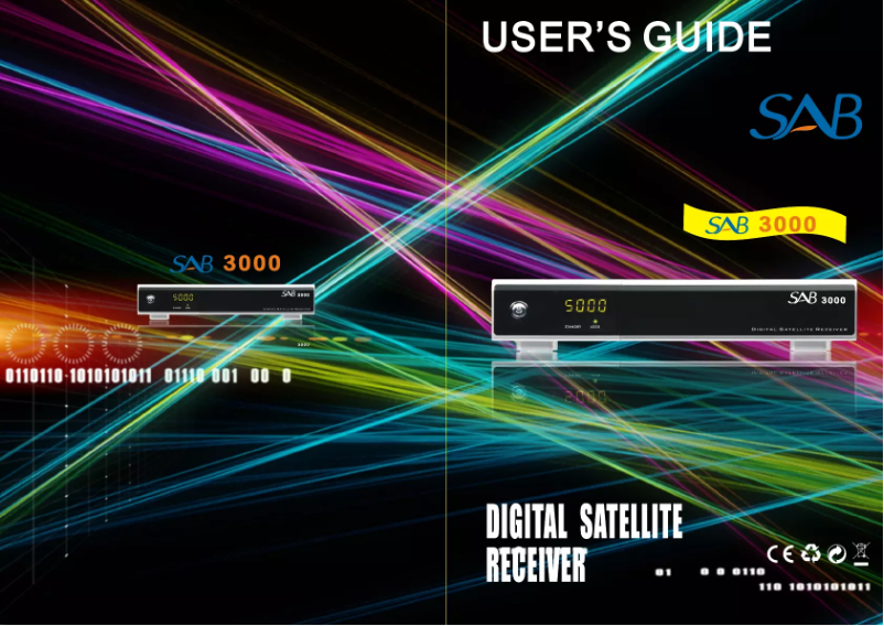 Page 1 de la notice Manuel utilisateur SAB 3000