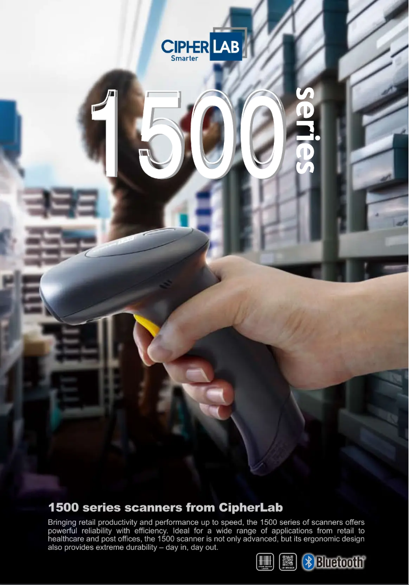 Page n°1 - Manuel utilisateur CipherLab 1564