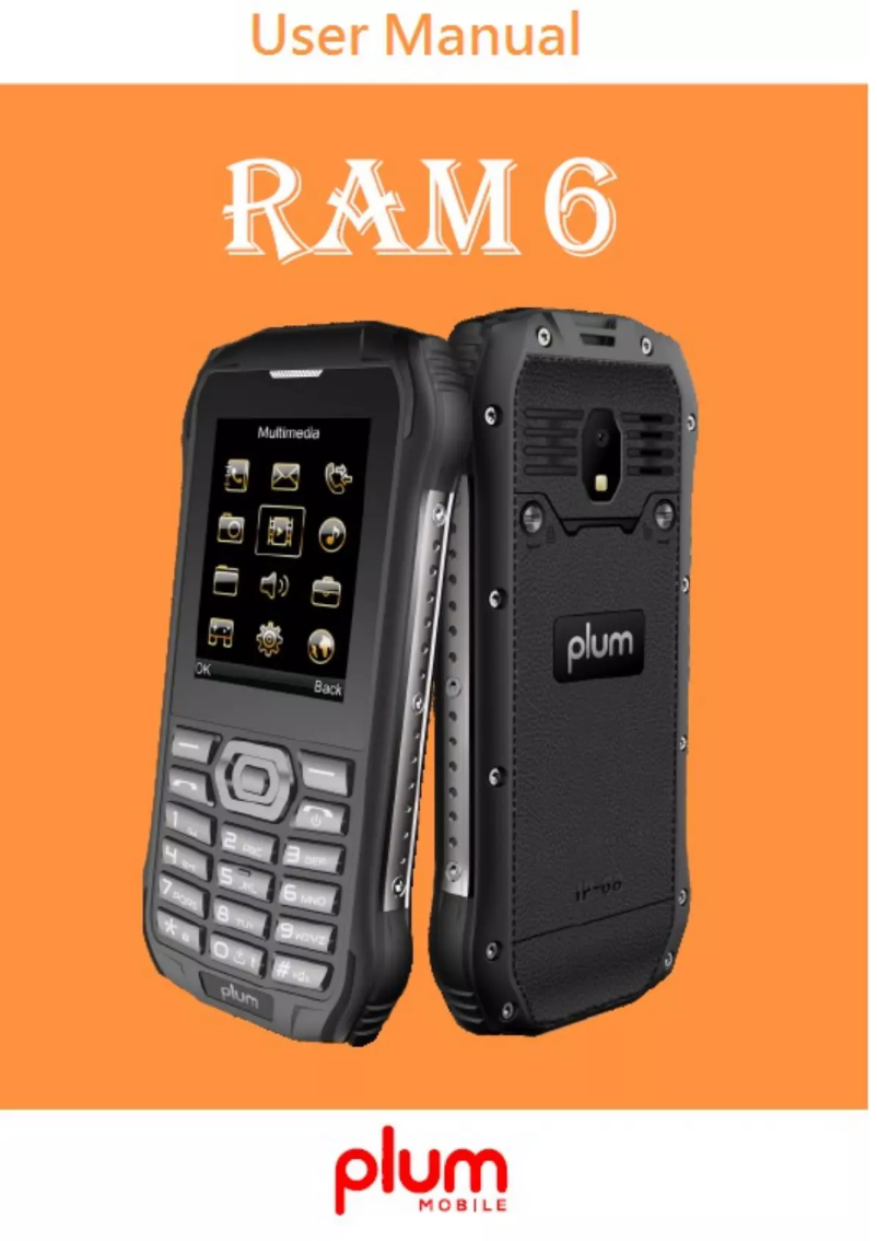 Página 1 del manual Manual de usuario Plum Ram 6