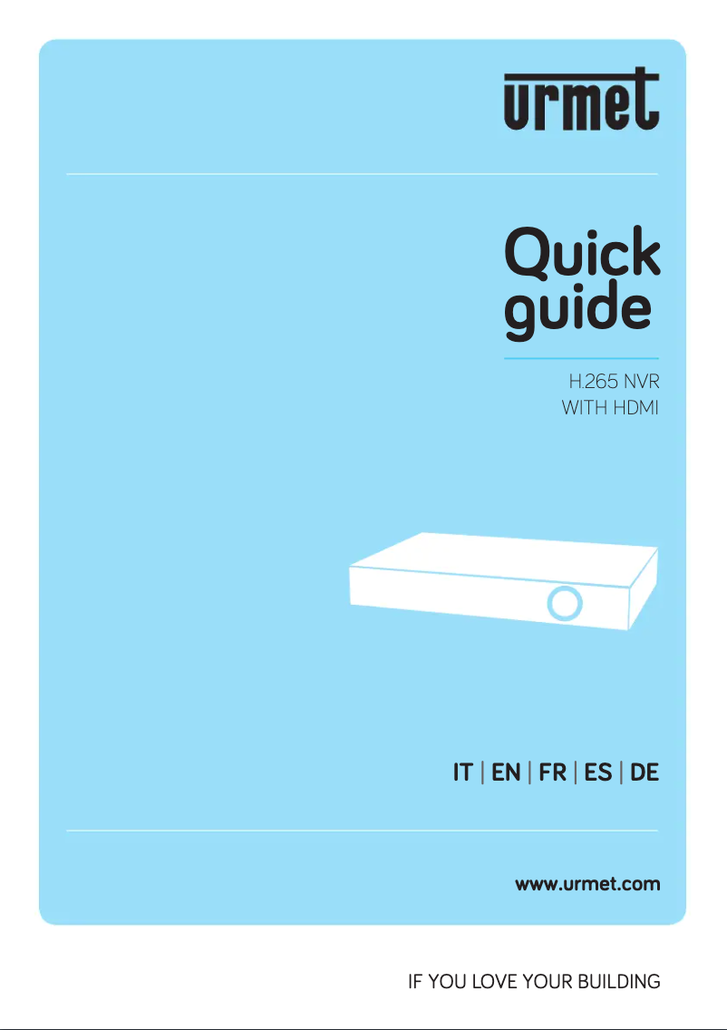 Page 1 de la notice Manuel utilisateur Grothe NVR 1098/332