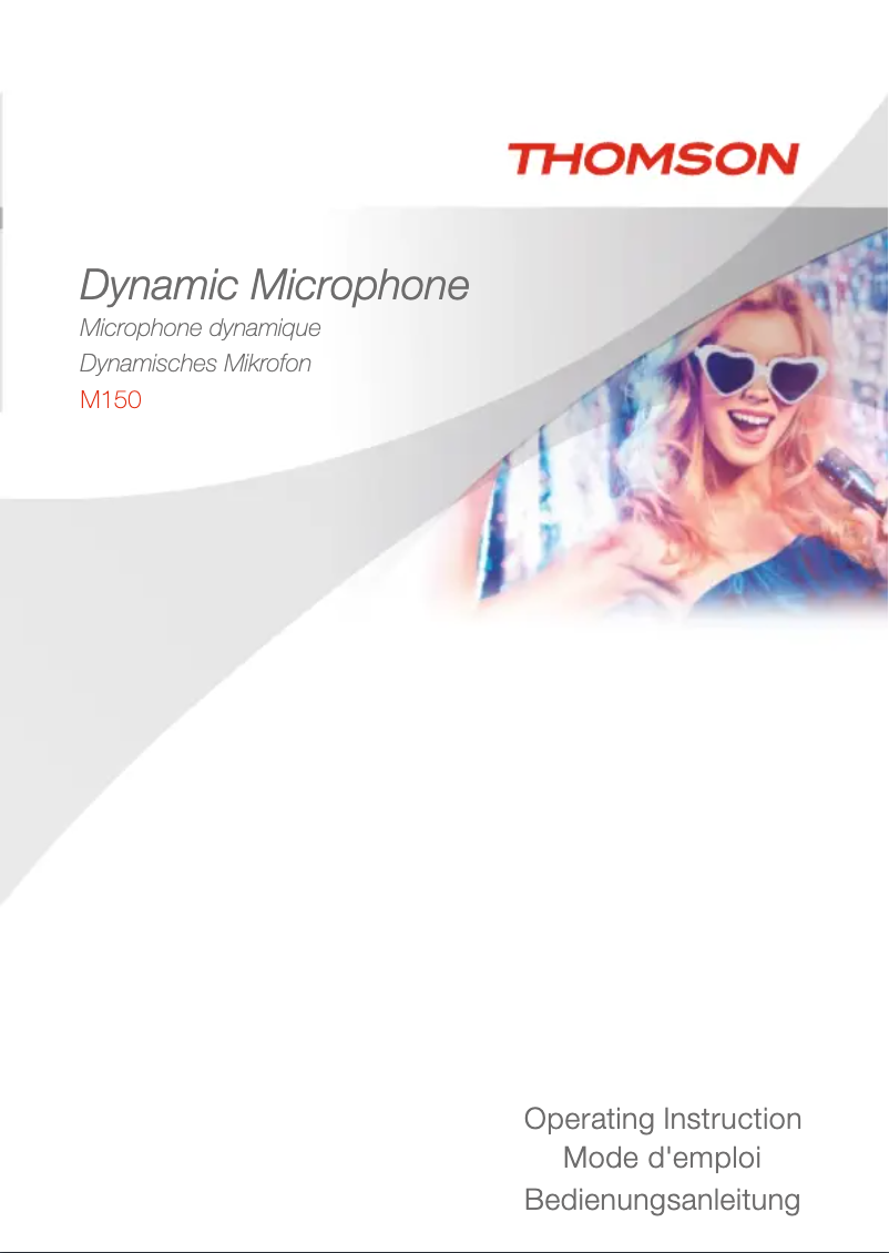 Image de la première page du manuel de l'appareil M150
