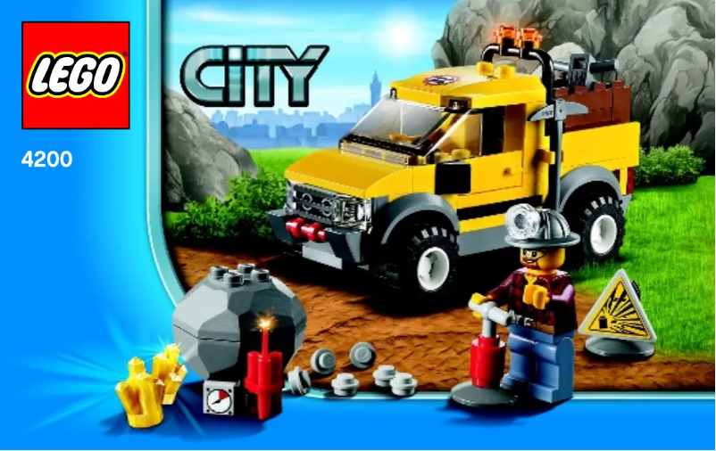 Page 1 de la notice Manuel utilisateur Lego Mining 4x4