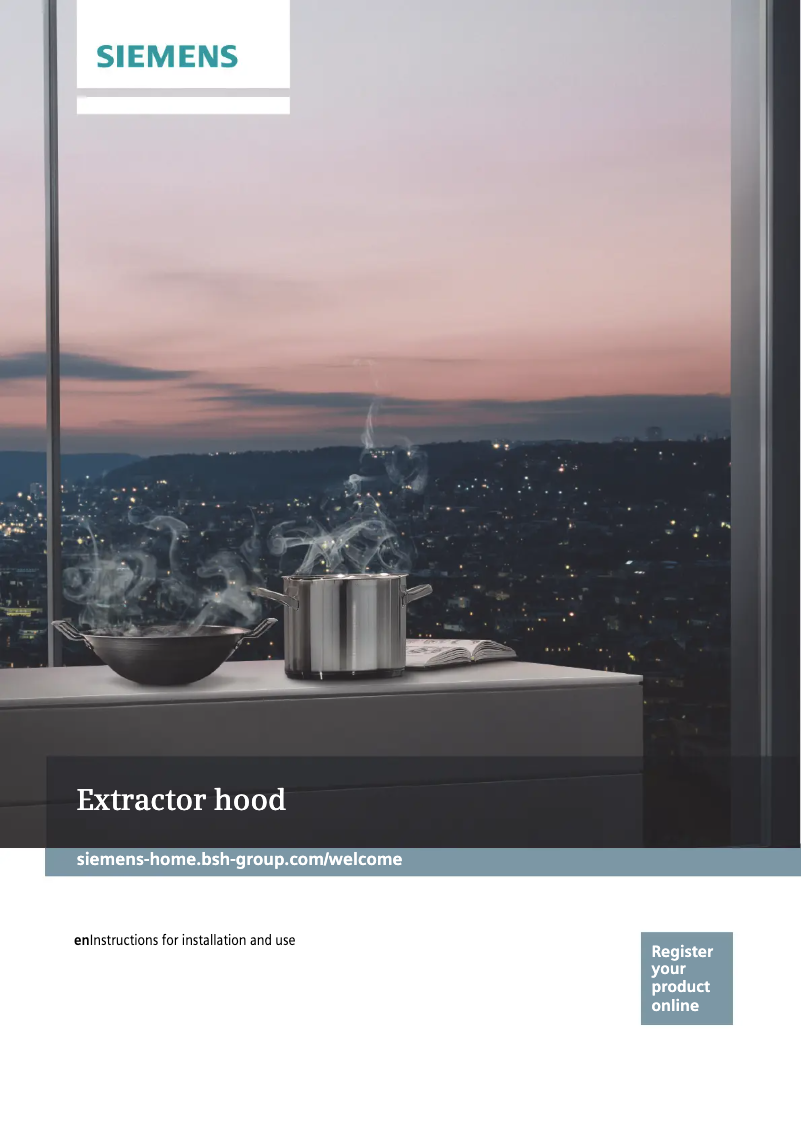 Image de la première page du manuel de l'appareil iQ700 LC91KWV60