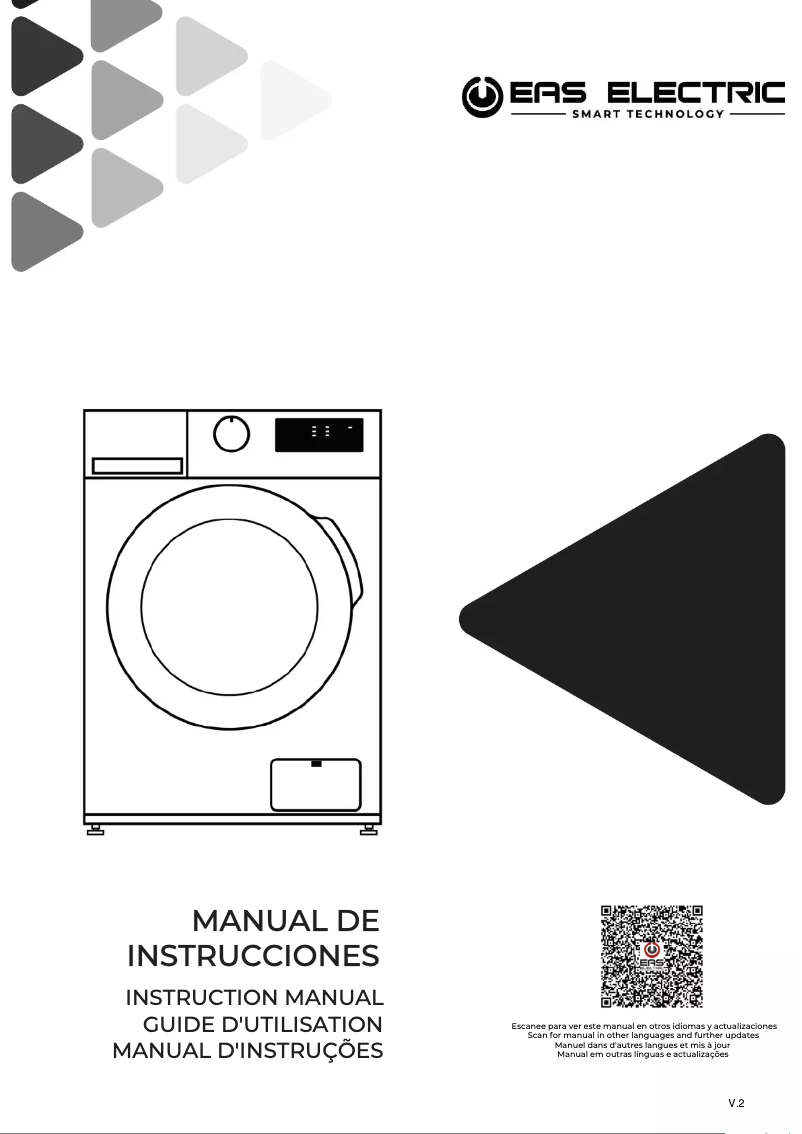 Page n°1 - Manuel utilisateur EAS Electric EMW8340GX1
