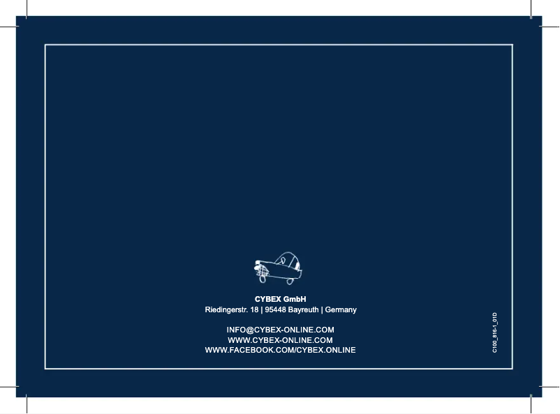 Page 1 de la notice Manuel utilisateur Cybex Base 2