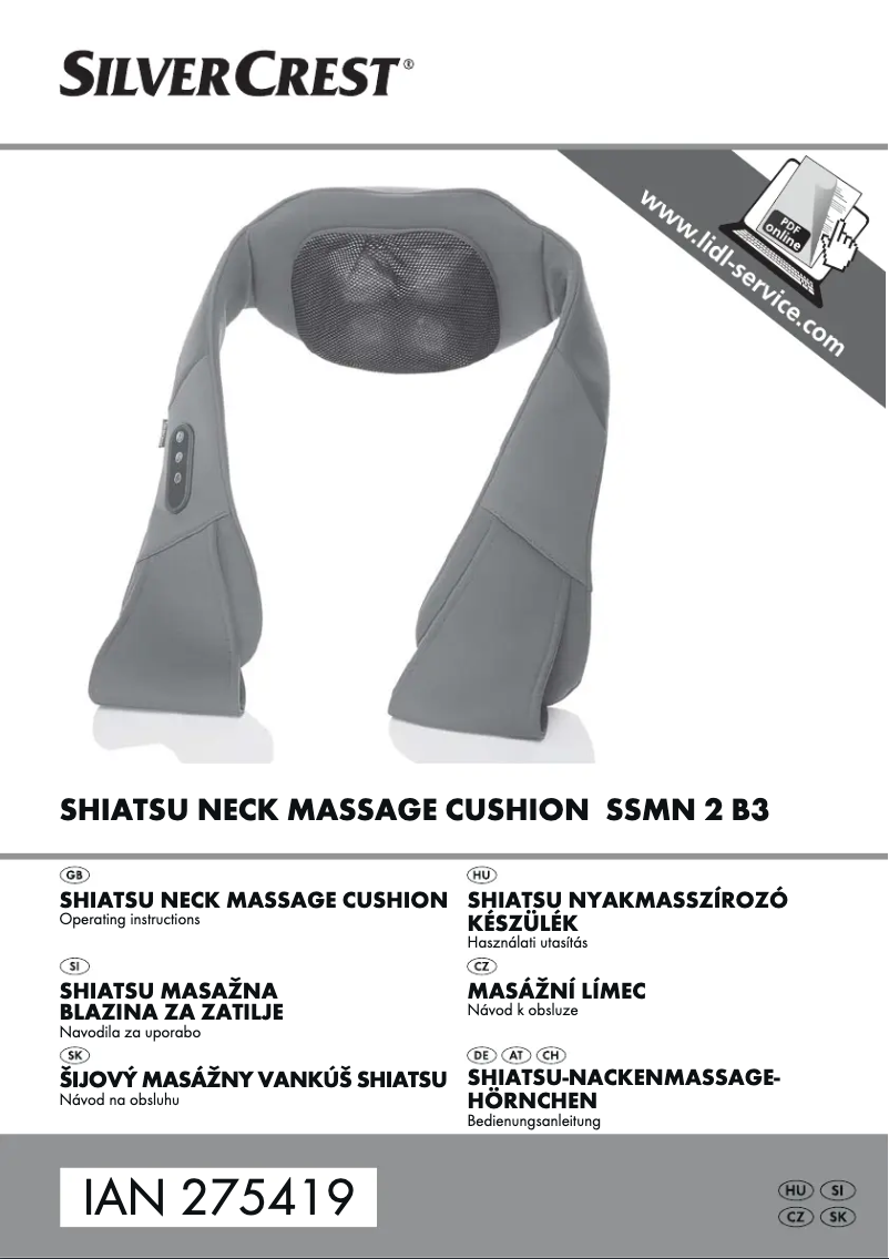 Page 1 de la notice Manuel utilisateur SilverCrest SSMN 2 B3