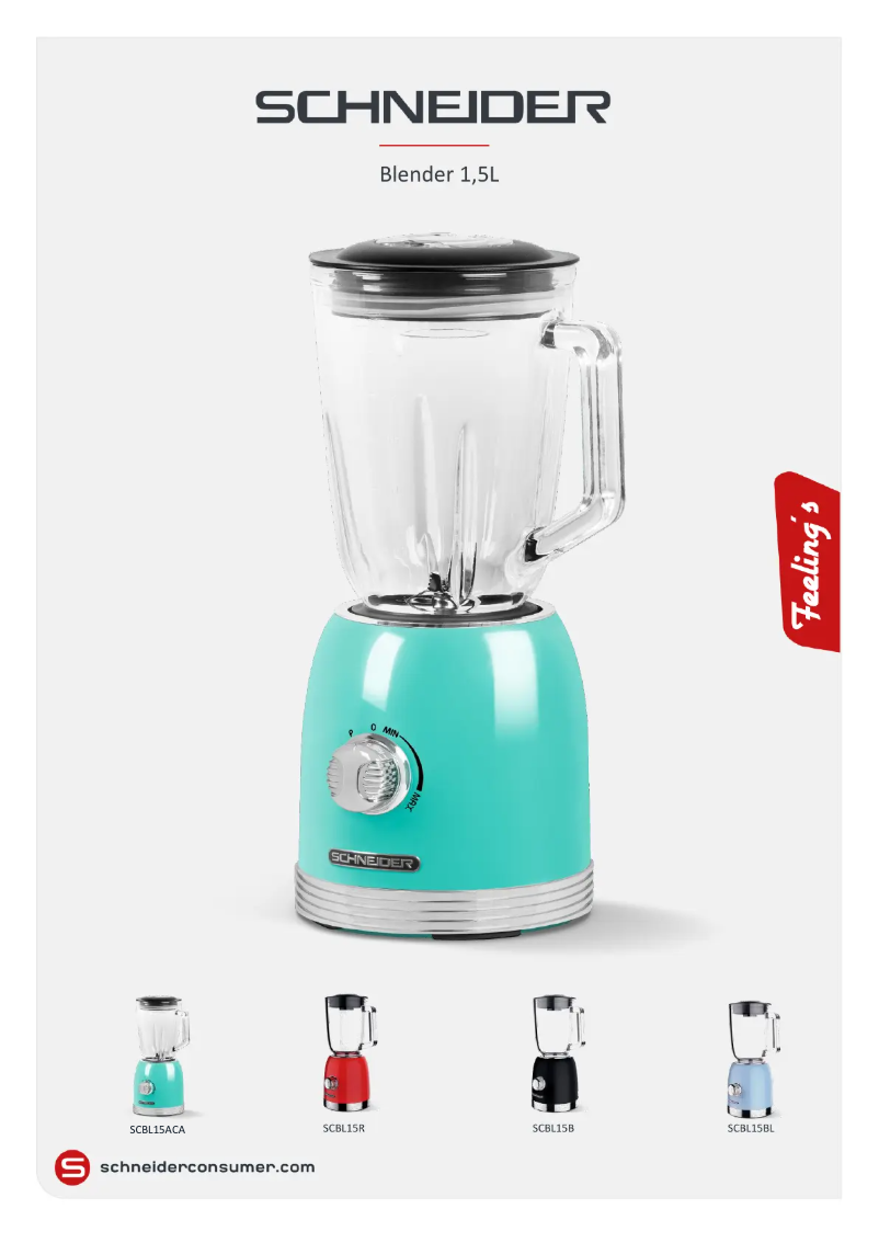 Page n°1 - Fiche technique Schneider SCBL15ACA