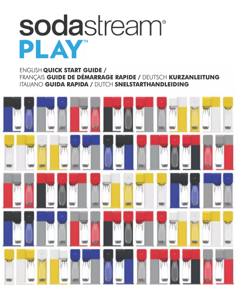 Page n°1 - Manuel utilisateur SodaStream Play
