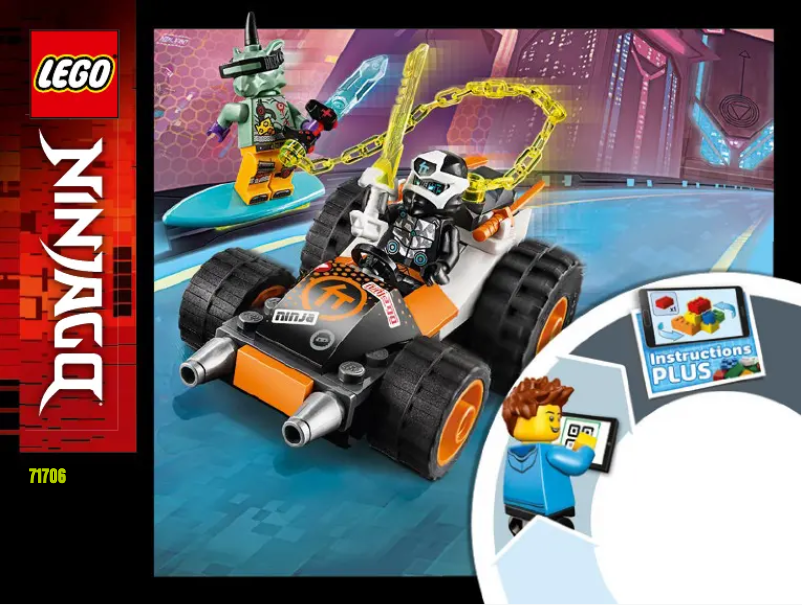 Page 1 of the manual User Manual Lego Ninjago 71706