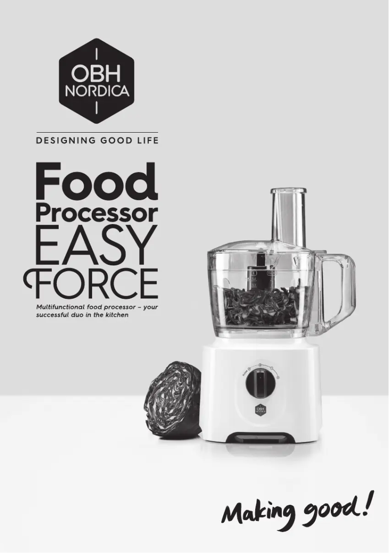 Image de la première page du manuel de l'appareil Easy Force